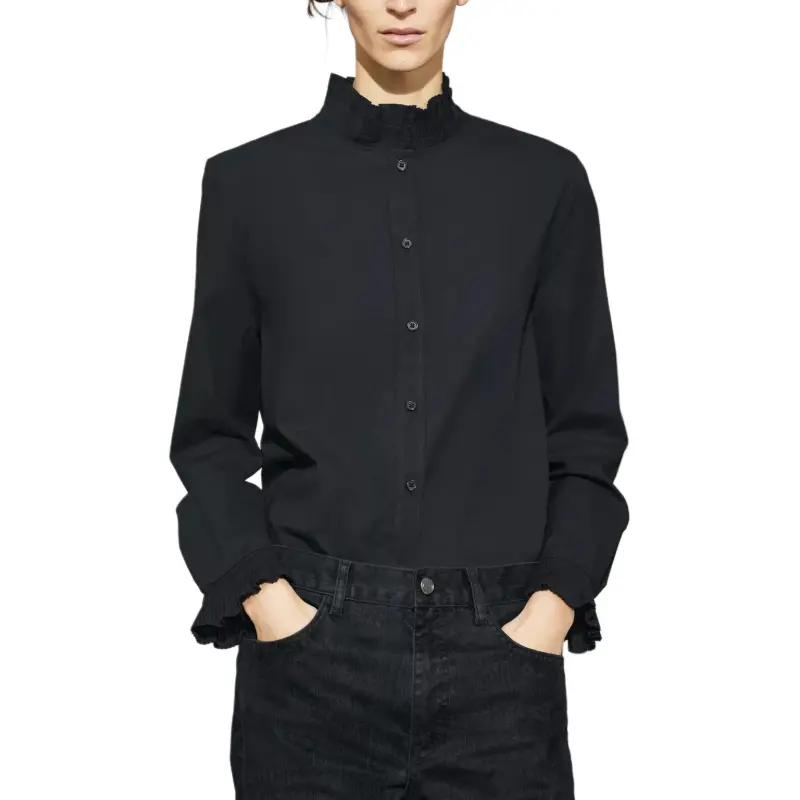 ZARA ZW Series Shirt Women's Black-2