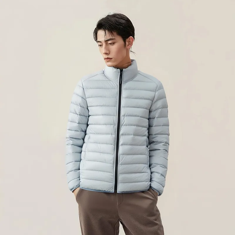 STONE ISLAND SS24 Down Jacket Men's Ice Frost Blue-2