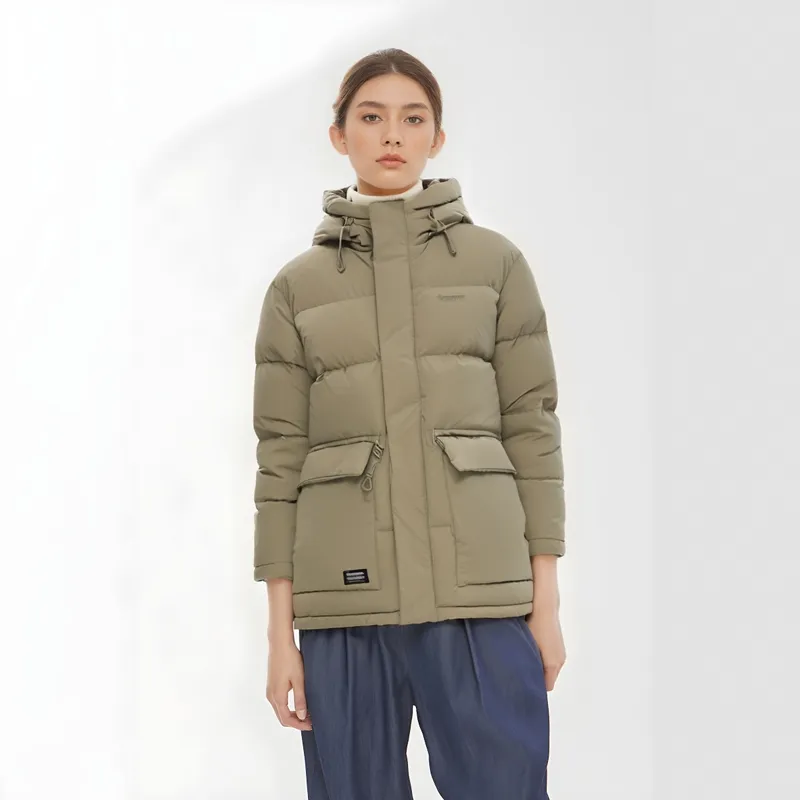COVERNAT Down Jacket Unisex Beige-2