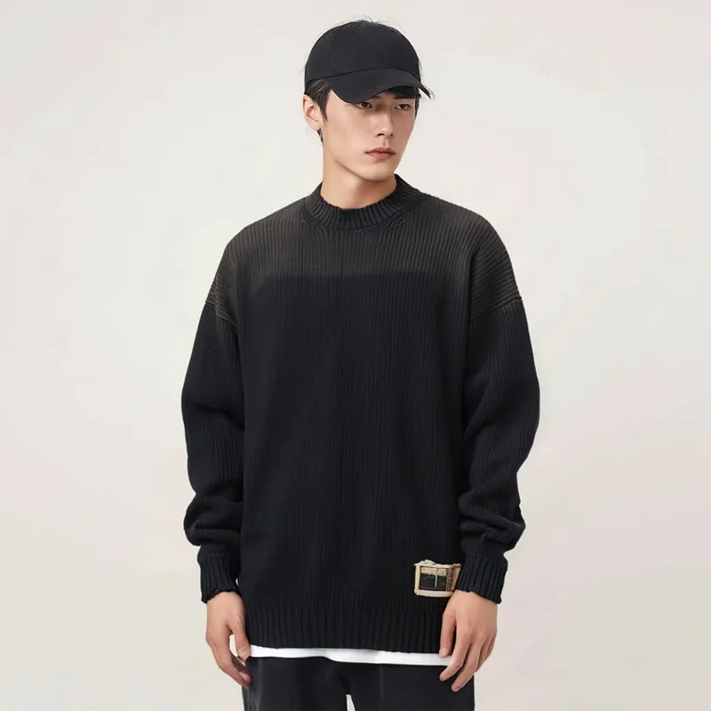 XVESSEL Sweaters Unisex Black-6