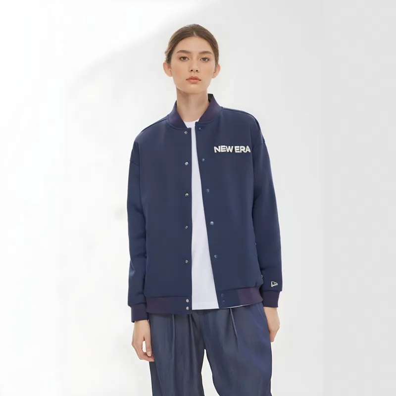 New Era FW24 Jacket Unisex Navy Blue-3