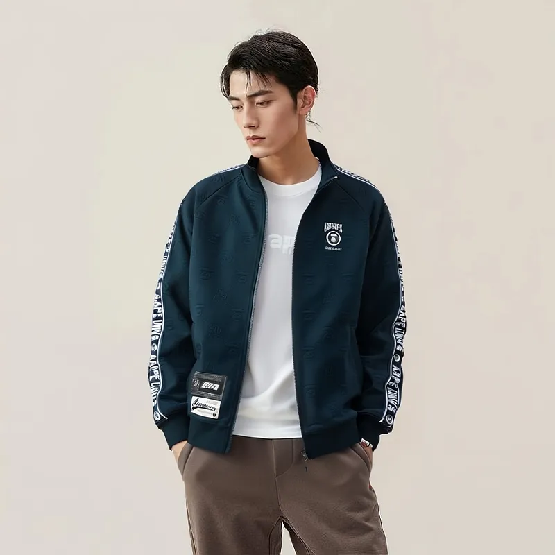 Aape Logo Zip up Sweatshirt-2