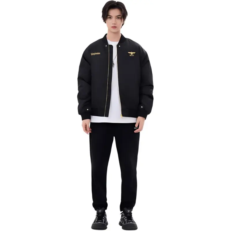 Boy London Puffer Jacket Unisex Black-3
