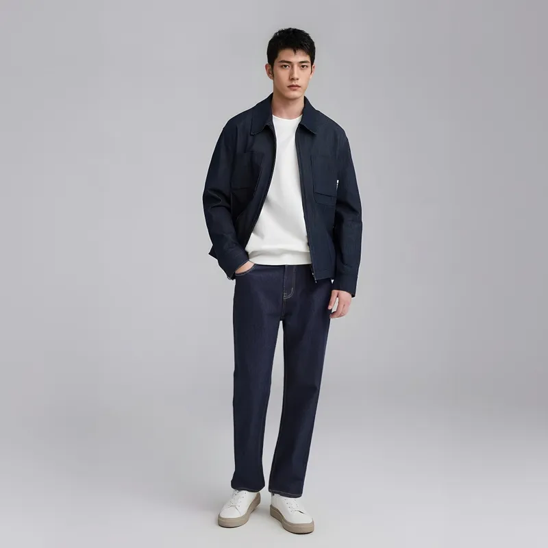 CHOUCHOUS Jeans Unisex Blue-3