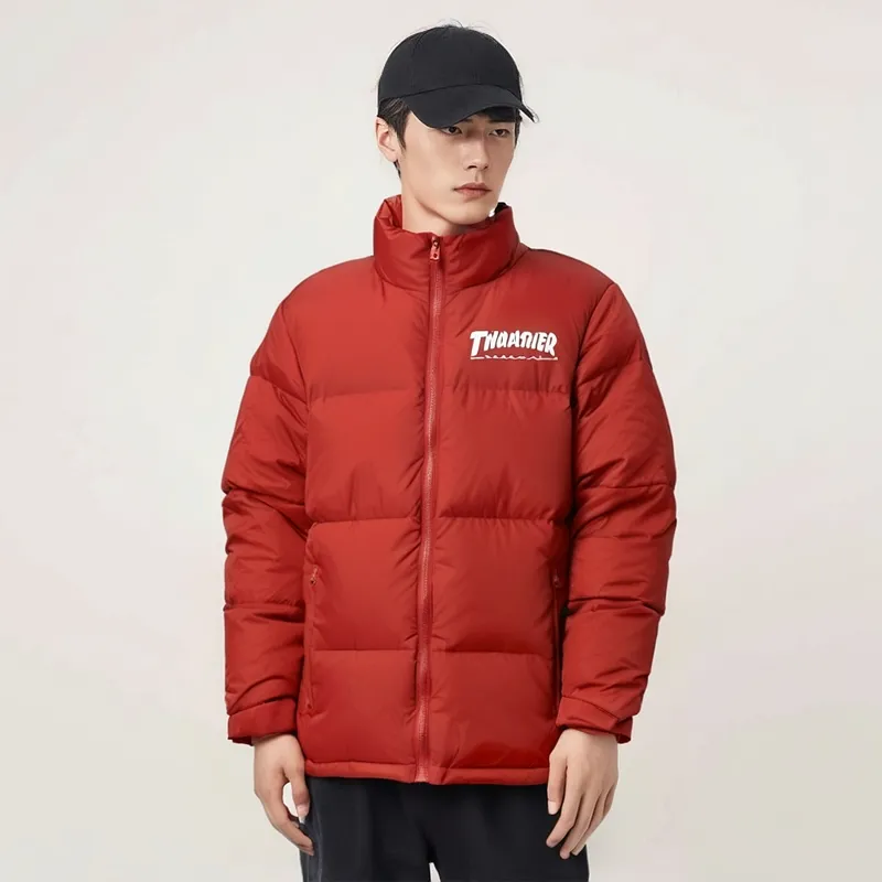 Thrasher Puffer Jackets Unisex-4