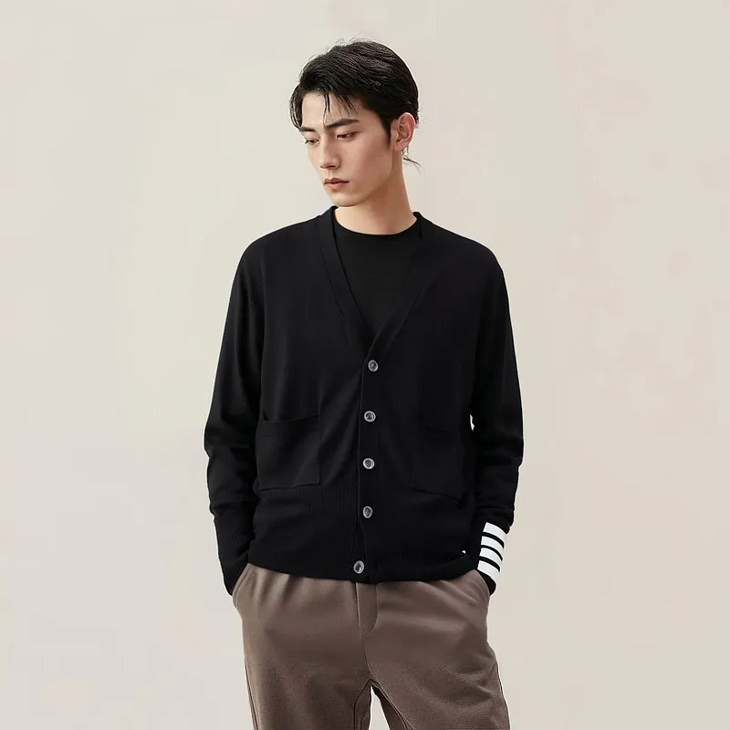 THOM BROWNE· Knitwear Men's Blue-2