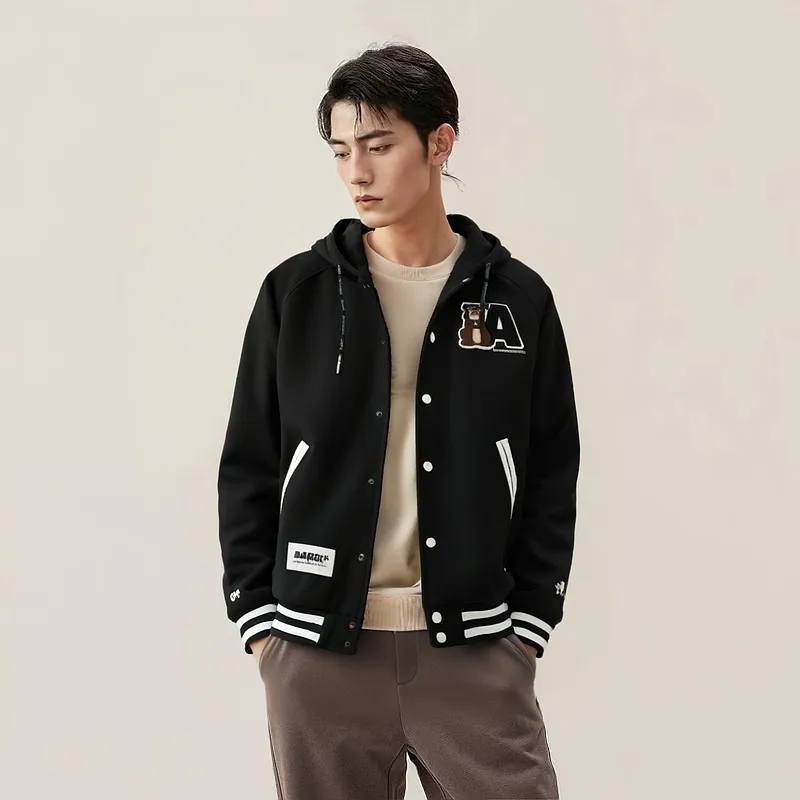Aape Logo patch Hooded Jacket-2