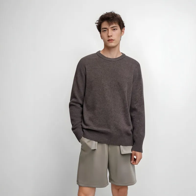 UNIQLO Sweater Unisex Light Umber-2