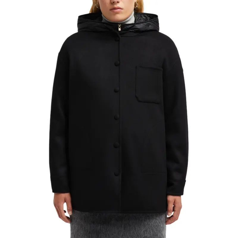 Moncler Down Jacket Women's Black-1
