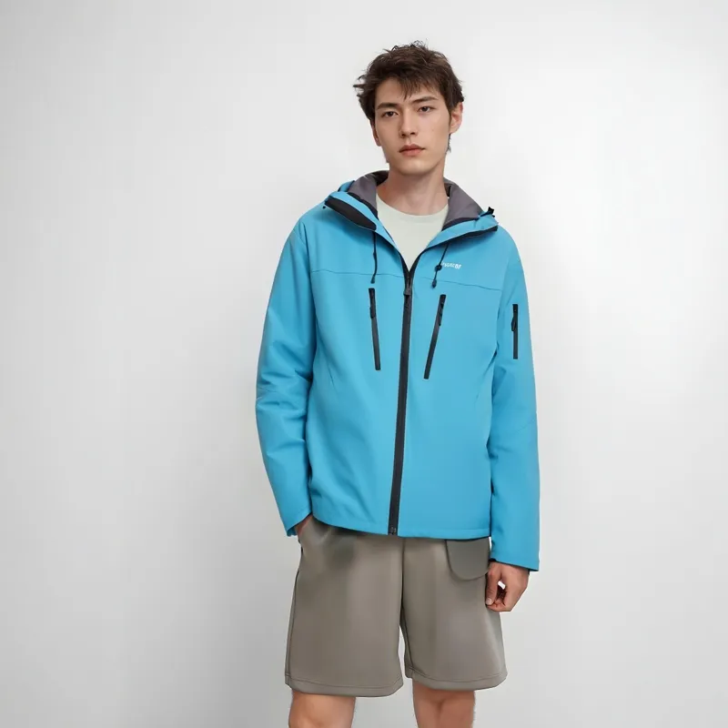 PCMY Jackets & Coats Unisex Sky Blue-2