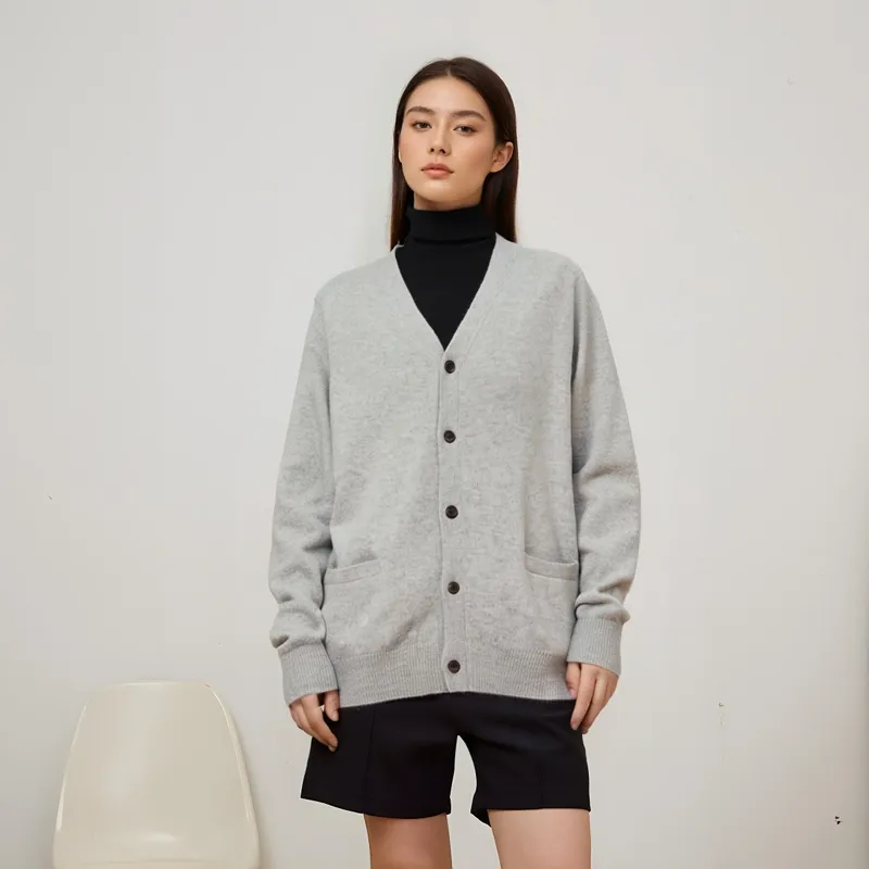 UNIQLO Sweater Unisex Smoke Gray-3