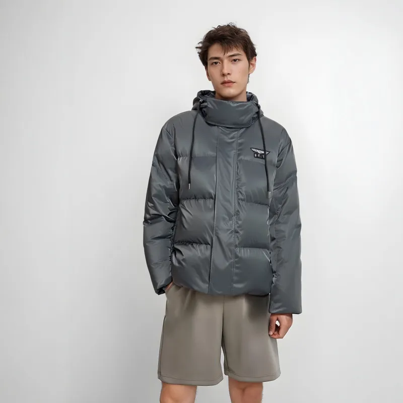 Boy London FW23 Down Jacket Unisex Gray-5