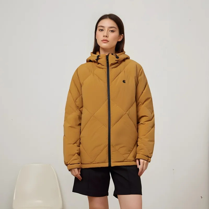 Carhartt WIP FW22 Down Jacket Unisex Ginger Yellow-4