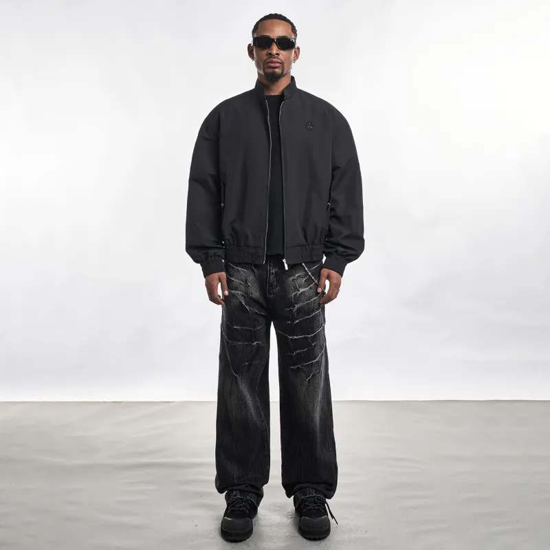 MT99 Jackets Coats Unisex Black-4