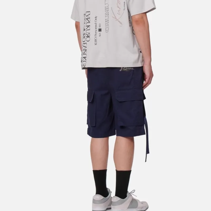 EVISU SS22 Shorts Men's Dark Blue-6