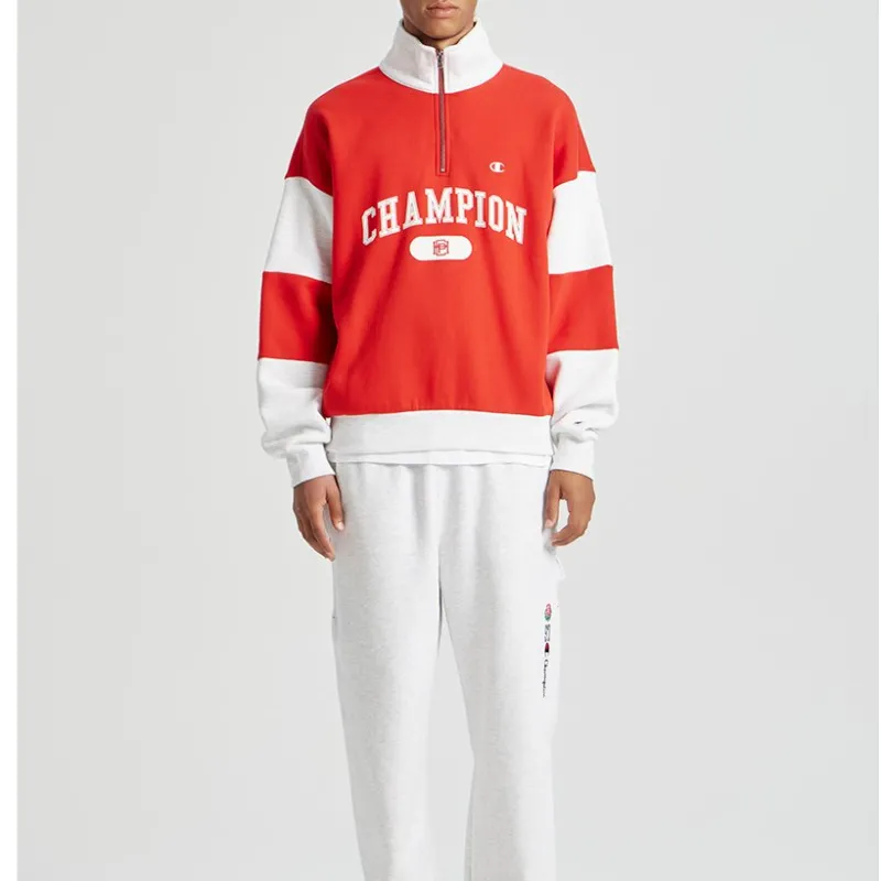 Champion FW24 Sweatshirt Unisex Red-2