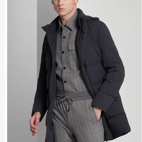 JODOLL Down Jacket Men's Navy Blue