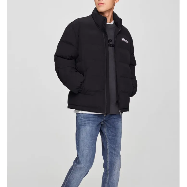Lee Puffer Jackets Men Black-2