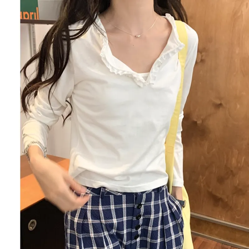 XINBANGBANG Regular T Shirt Women's White-1