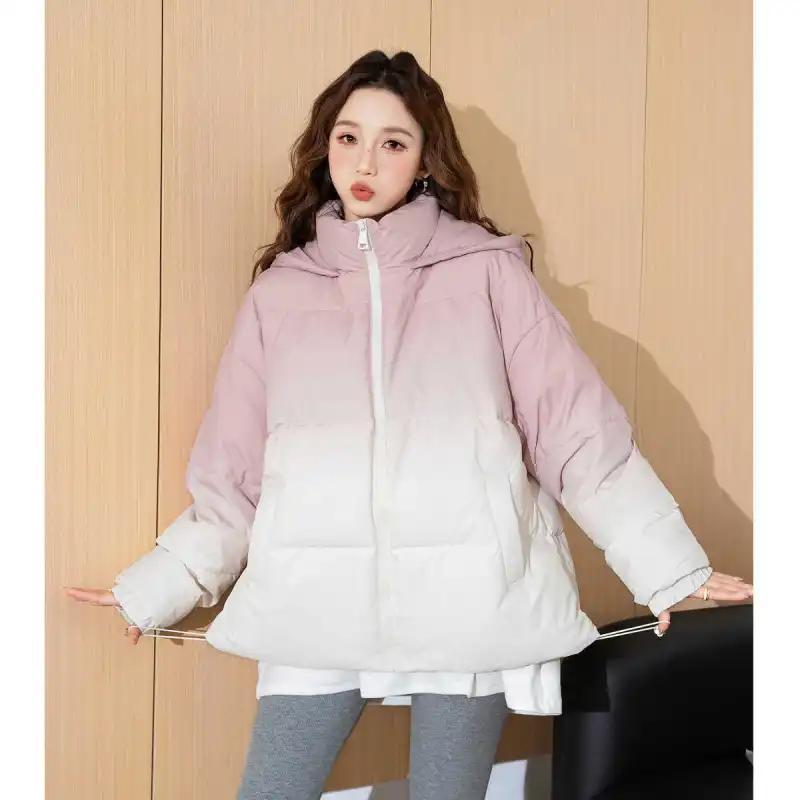 Tonlion Down Jacket Women's Sheer Pink-7