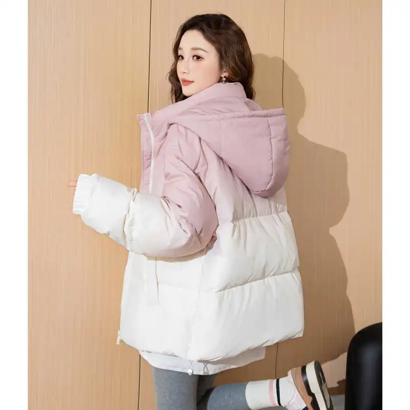 Tonlion Down Jacket Women's Sheer Pink-6