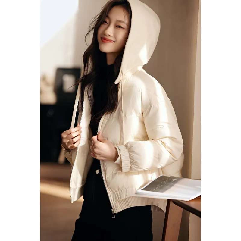 Mo Han Yi Mei Down Jacket Women's Ecru-3