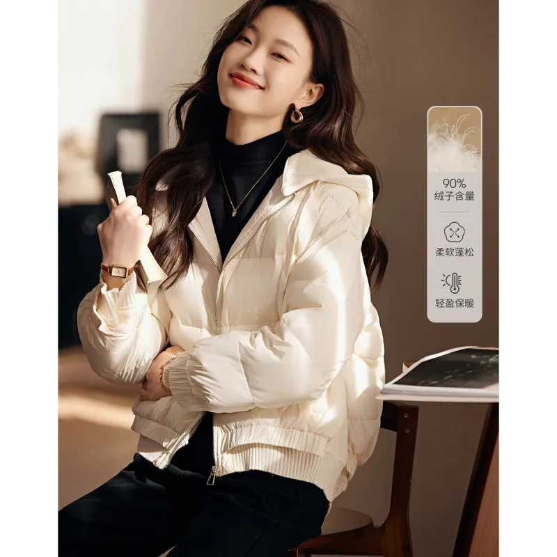 Mo Han Yi Mei Down Jacket Women's Ecru-2