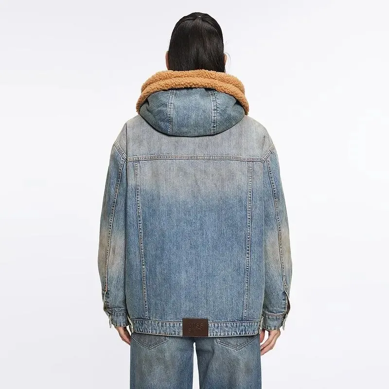 Miss Sixty Down Jacket Women's Medium Blue-2