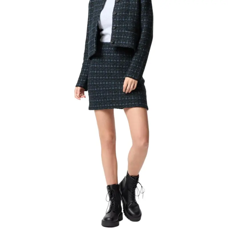 UNIQLO Casual Short Skirts Women's Dark Blue-1
