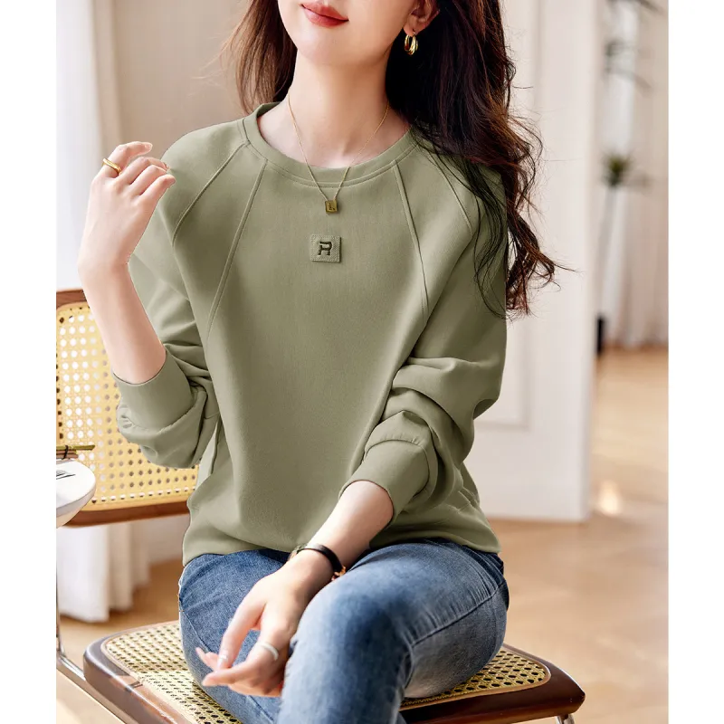 XWI Sweatshirt Women's Dark Forest Green-4