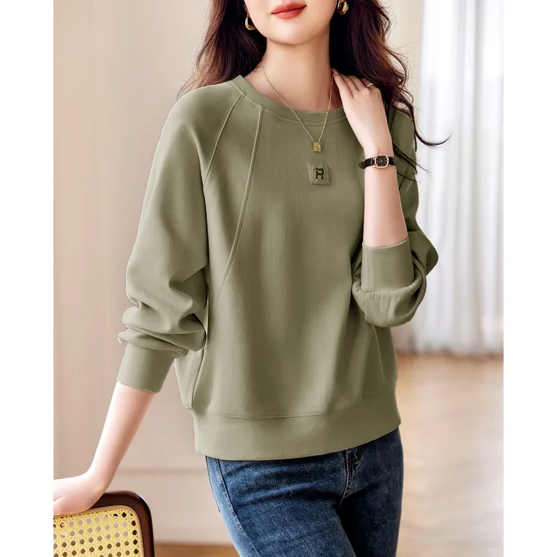 XWI Sweatshirt Women's Dark Forest Green-3