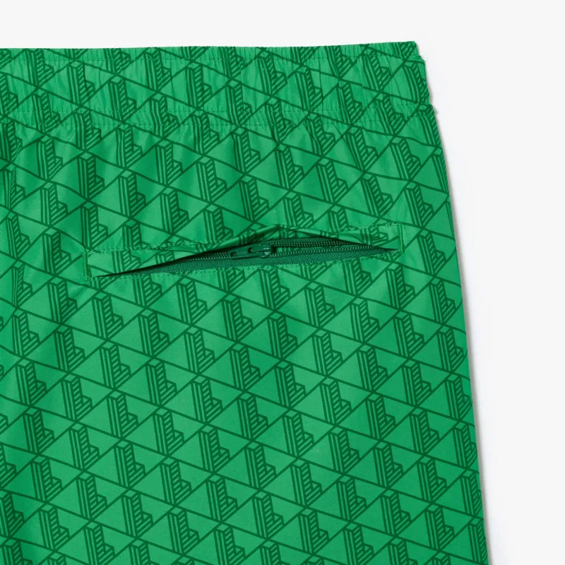 LACOSTE Monogram print Track Pants-4