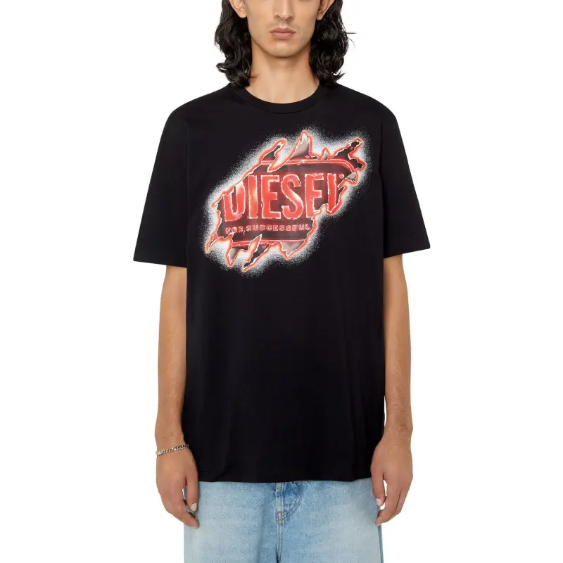 DIESEL FW22 T Shirt Men's Black-3
