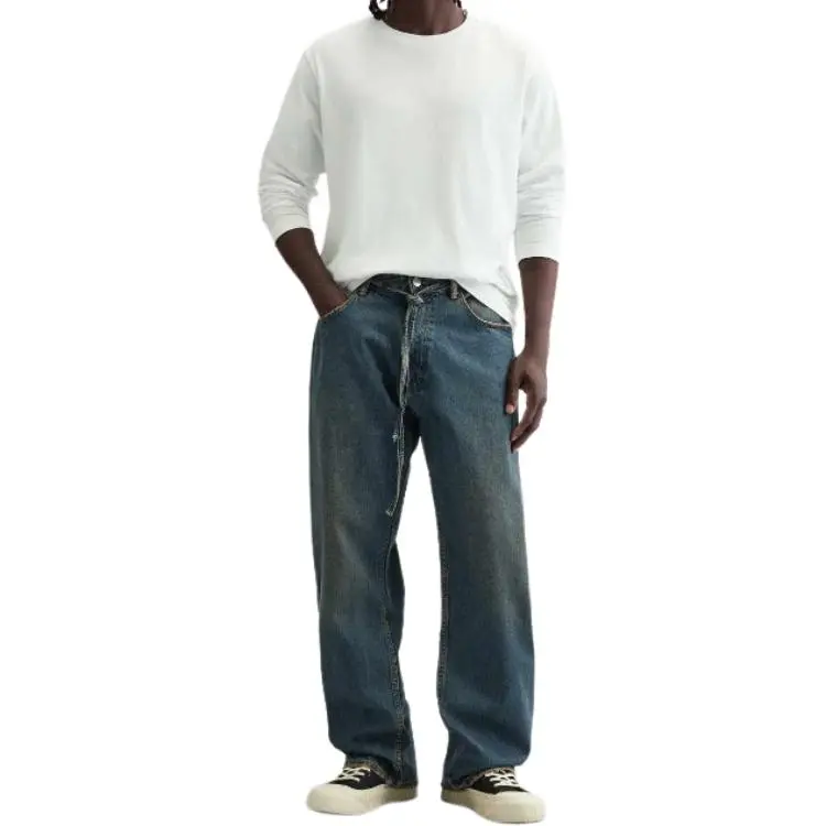 ZARA Jeans Men Blue-2