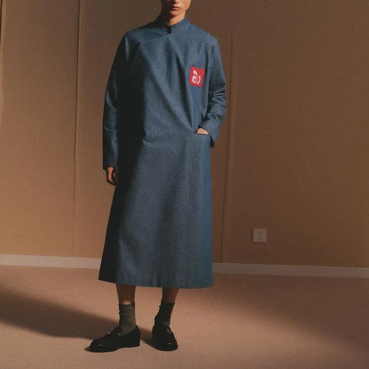 Ao Yes X ZARA AO YES Collaboration Coats Men Blue-2