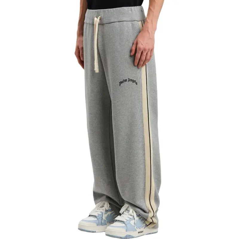 PALM ANGELS Logo Printed Drawstring Track Pants-3