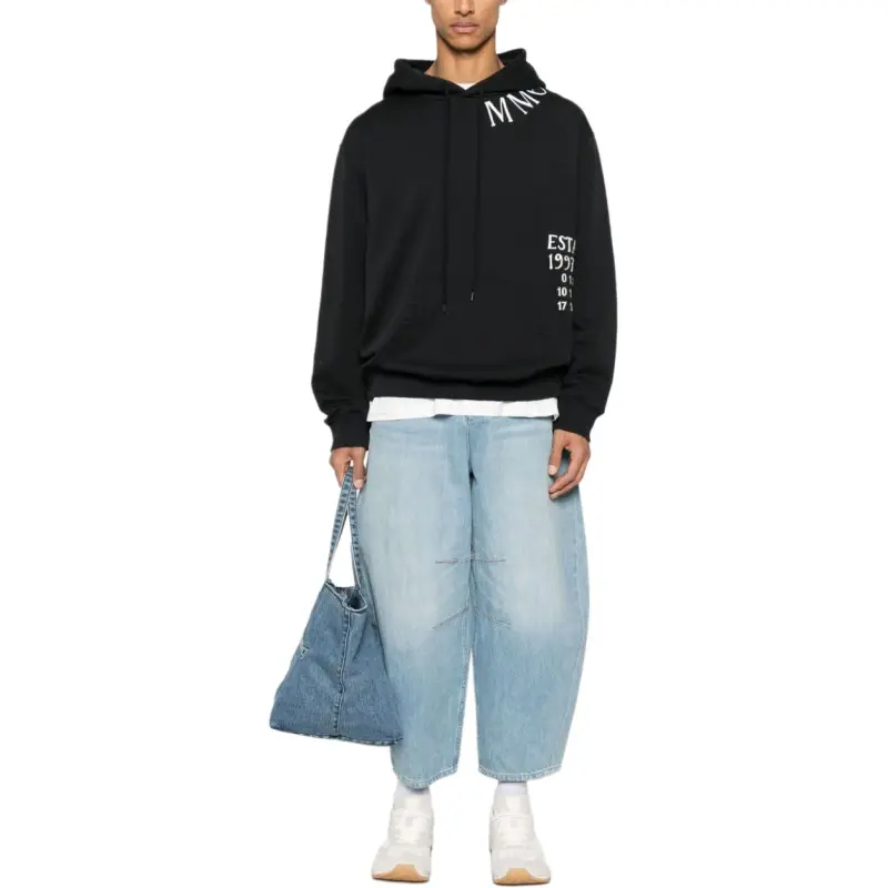 MM6 Maison Margiela Numbers print Hoodie-1