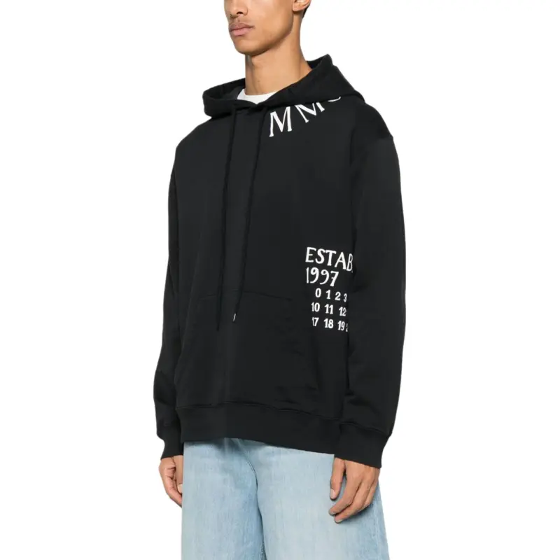 MM6 Maison Margiela Numbers print Hoodie-2