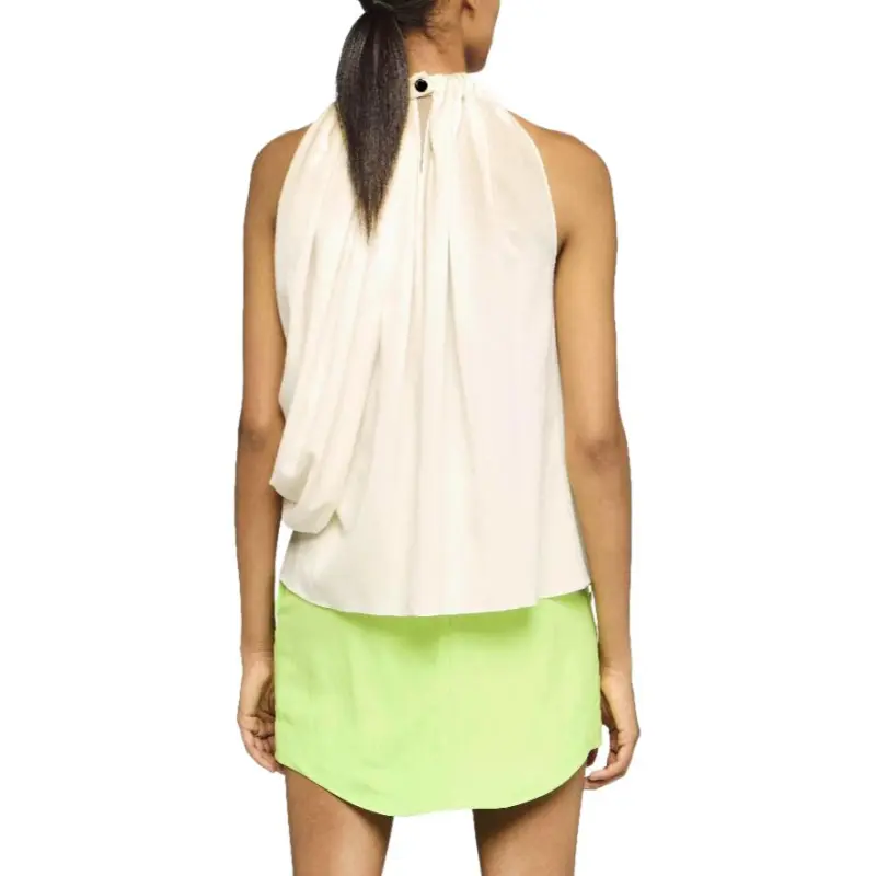 JW Anderson Twisted Draped Halterneck Top-2