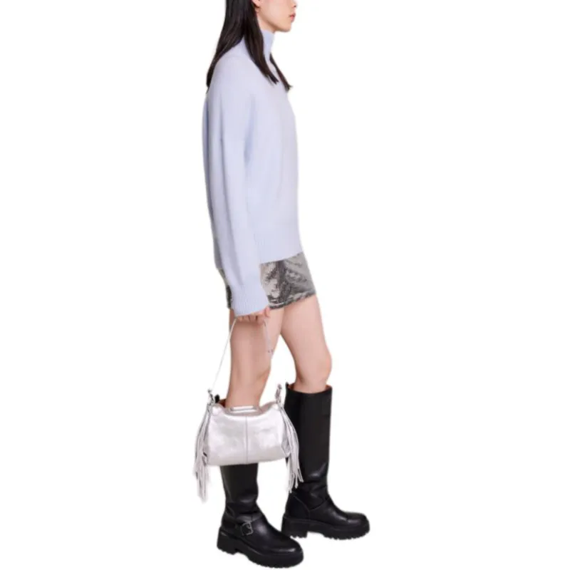 Maje Sweater Women's Light Blue-1