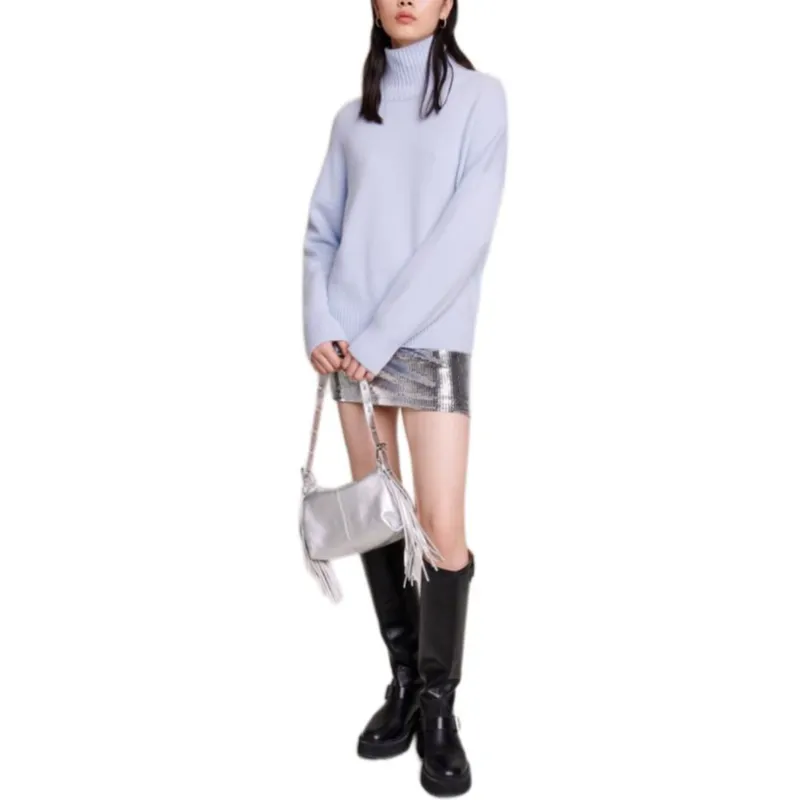 Maje Sweater Women's Light Blue-2