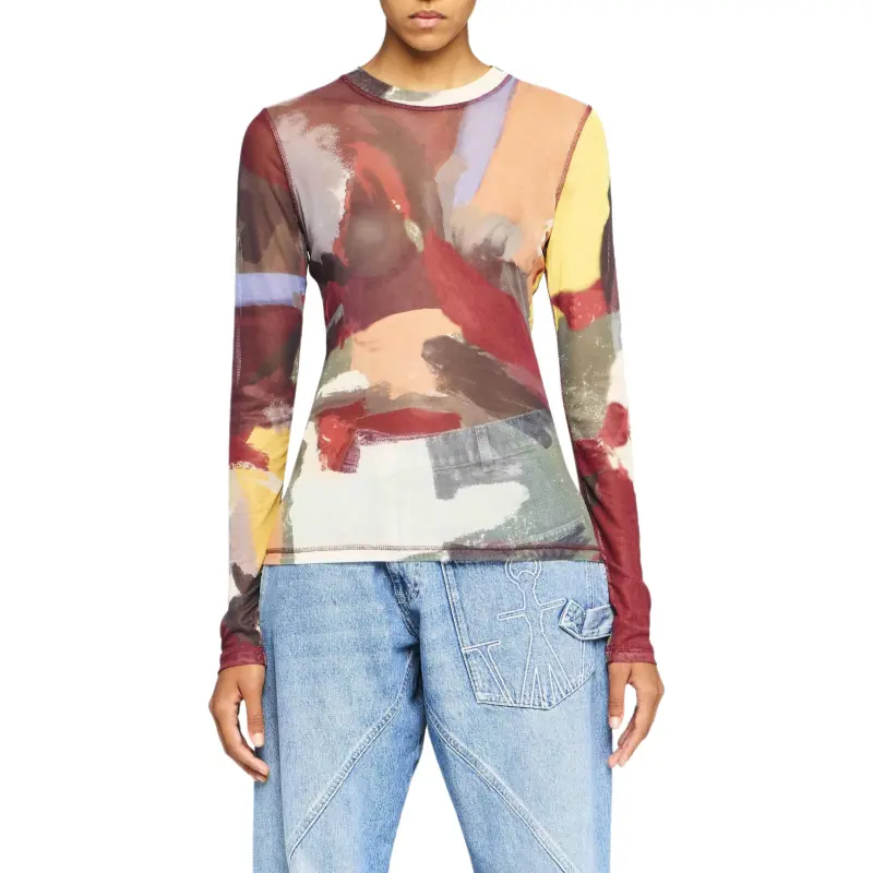 JW Anderson Long Sleeved Crewneck Top-1