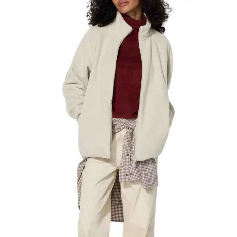 UNIQLO Jackets Coats Unisex Light Beige-1