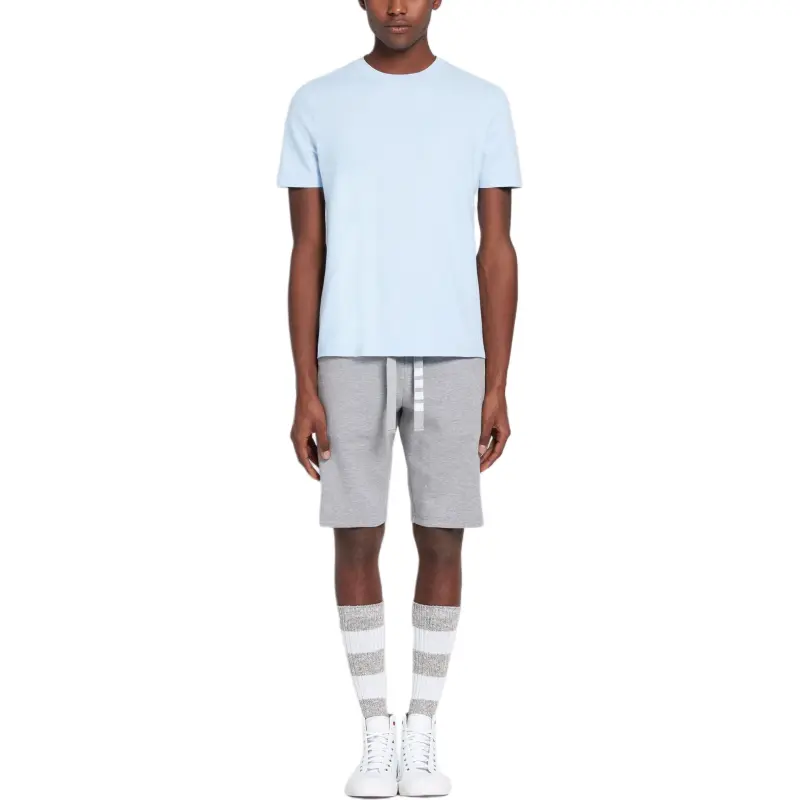 THOM BROWNE· T-Shirt Men's Light Blue-3