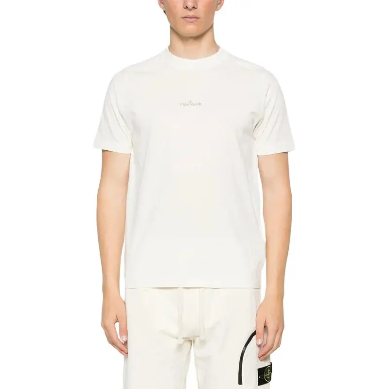 STONE ISLAND Compass Printed Crewneck T Shirt-1
