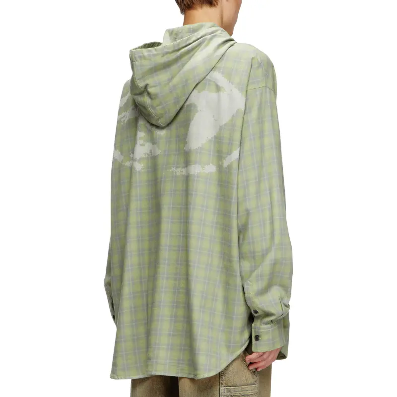 DIESEL Shirts Men Green-1