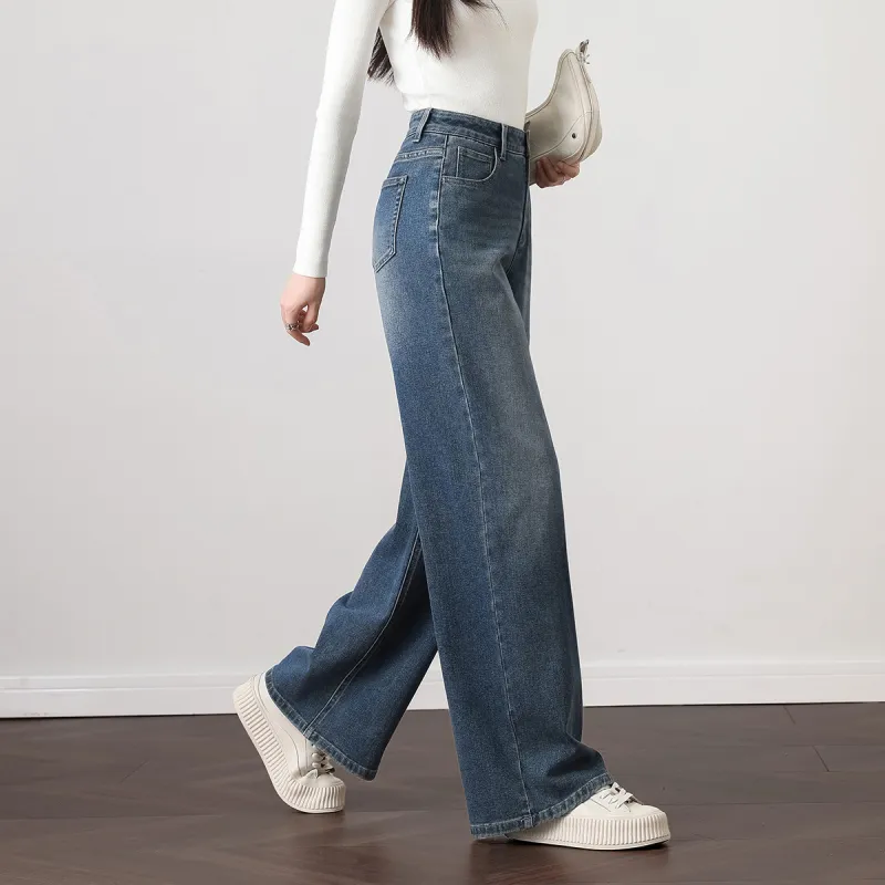 【dme】 Jeans Women's Dark Denim Blue-2