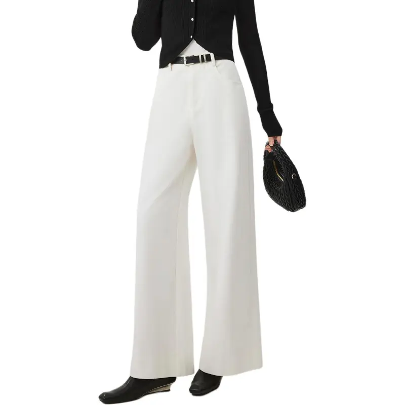 Love To Serve Jeans Women's White-2