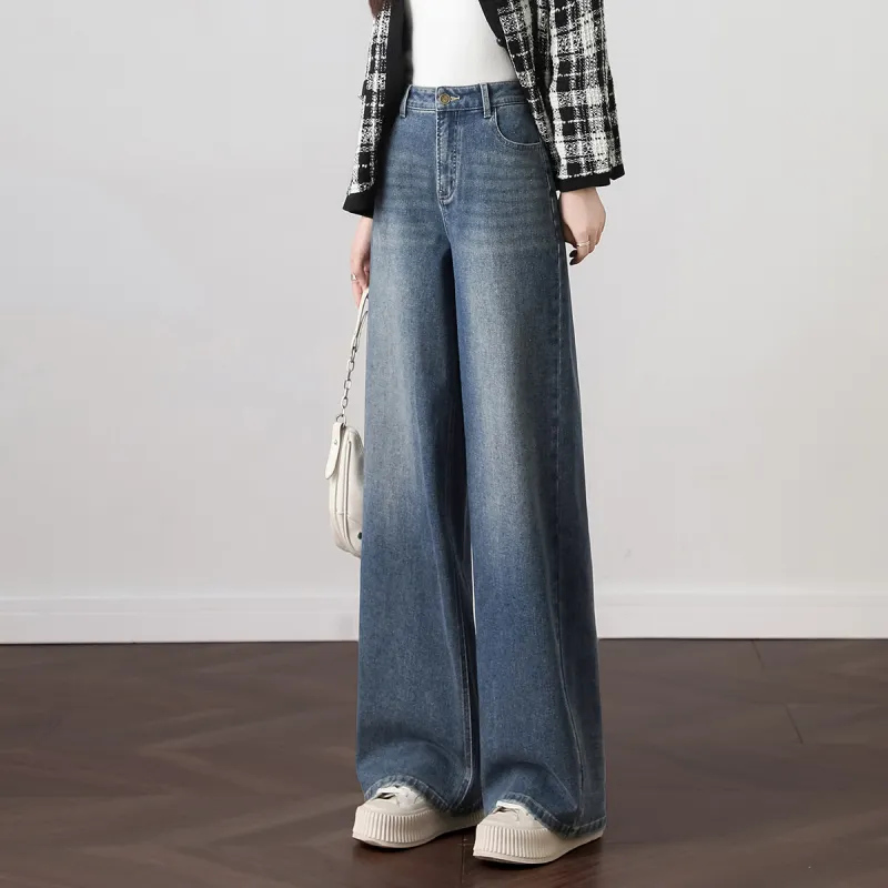 【dme】 Jeans Women's Dark Denim Blue-3