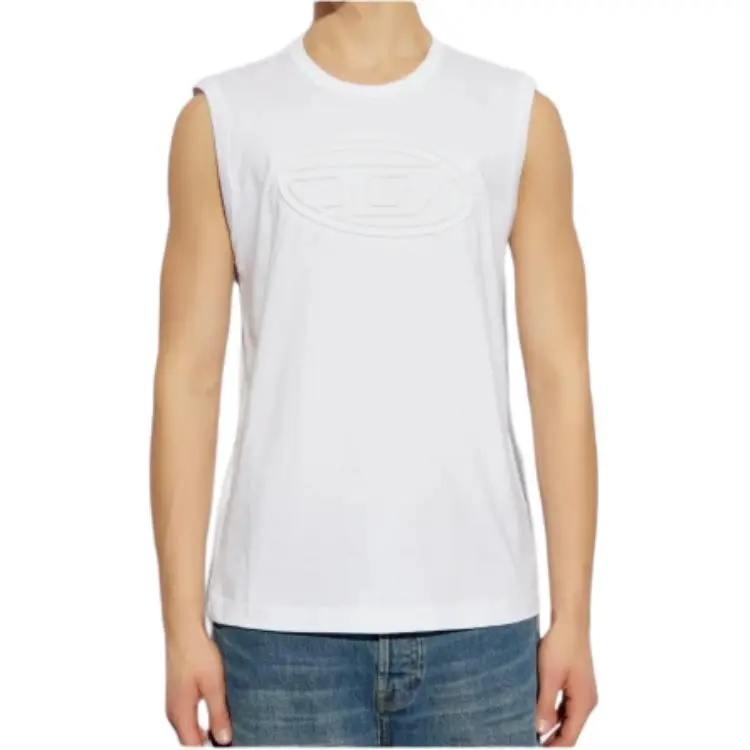 DIESEL T Bisco Bigoval Sleeveless T Shirt-2
